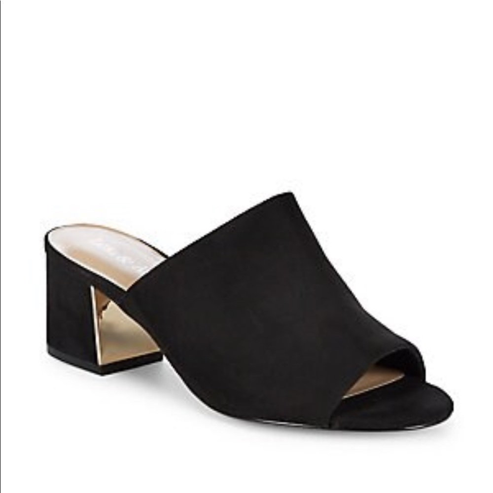 Lexie & Abbie black mules